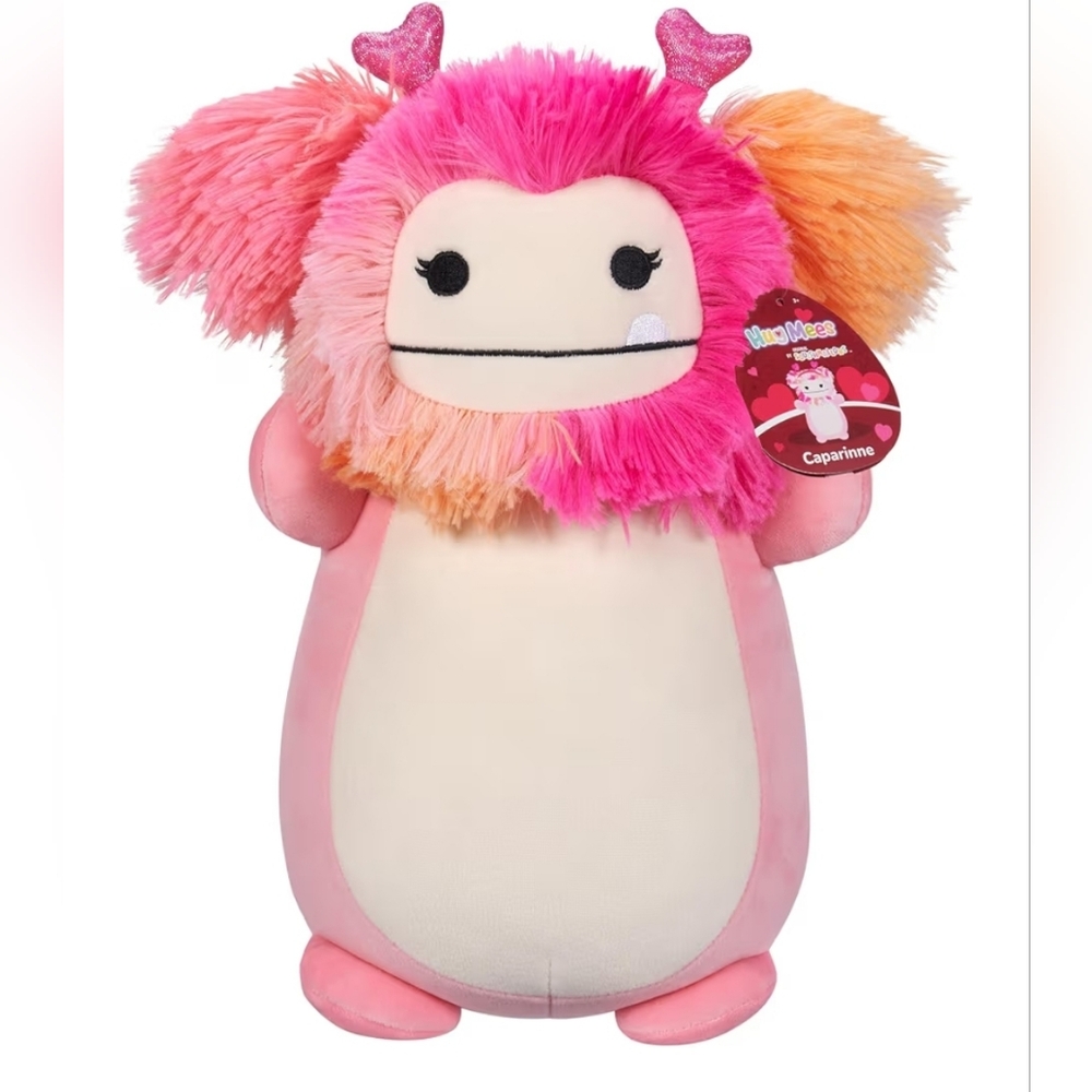 Squishmallows Caparinne Pink and Orange Small Pet‎ Toy